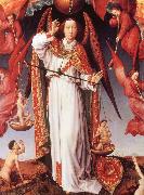 Rogier van der Weyden Saint Michael Weighing Souls Sweden oil painting artist